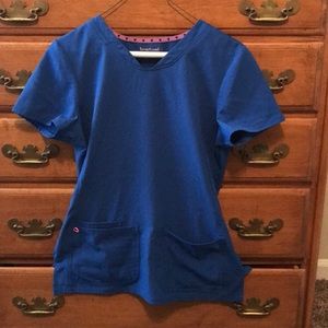 HeartSoul blue scrub set